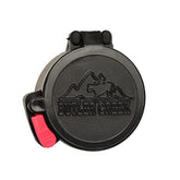 Butler Creek flip-open eyepiece cover, closed